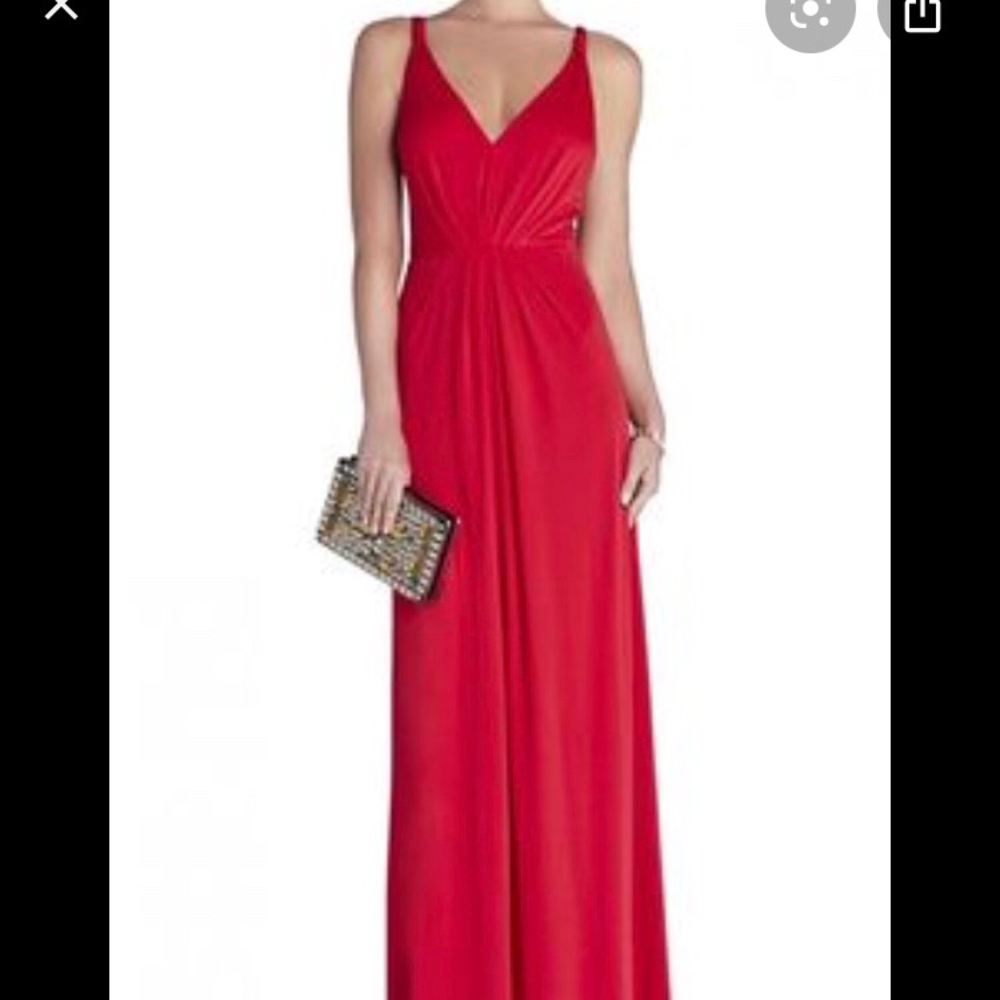 Red gown
